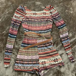 Ark & Co. Long Sleeved Romper (size Small)